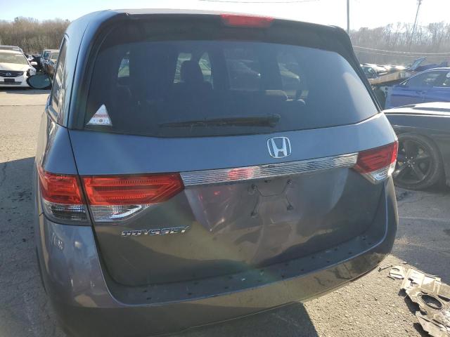 5FNRL5H49GB147111 - 2016 HONDA ODYSSEY EX GRAY photo 6