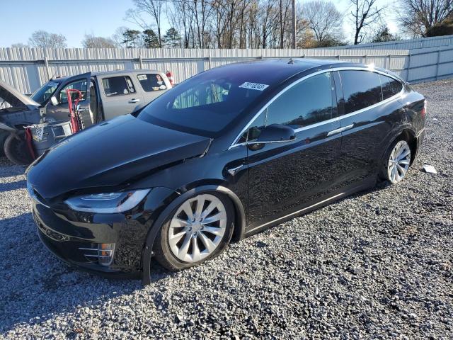 5YJXCAE21JF134945 - 2018 TESLA MODEL X BLACK photo 1