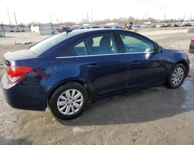 1G1PF5S94B7112700 - 2011 CHEVROLET CRUZE LT BLUE photo 3