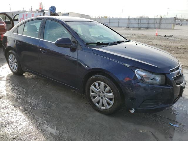 1G1PF5S94B7112700 - 2011 CHEVROLET CRUZE LT BLUE photo 4