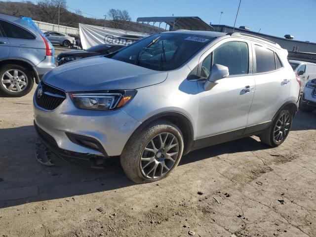 KL4CJ1SB3JB681236 - 2018 BUICK ENCORE SPORT TOURING SILVER photo 1