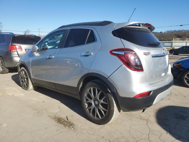 KL4CJ1SB3JB681236 - 2018 BUICK ENCORE SPORT TOURING SILVER photo 2