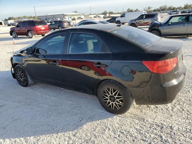 KNAFU4A27A5807574 - 2010 KIA FORTE EX BLACK photo 2