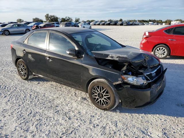 KNAFU4A27A5807574 - 2010 KIA FORTE EX BLACK photo 4