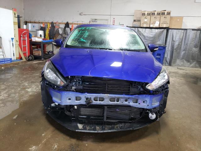 1FADP3F28FL239106 - 2015 FORD FOCUS SE BLUE photo 5