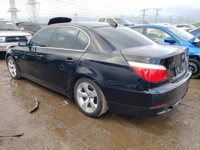 WBANU53568C116499 - 2008 BMW 528 I BLACK photo 2