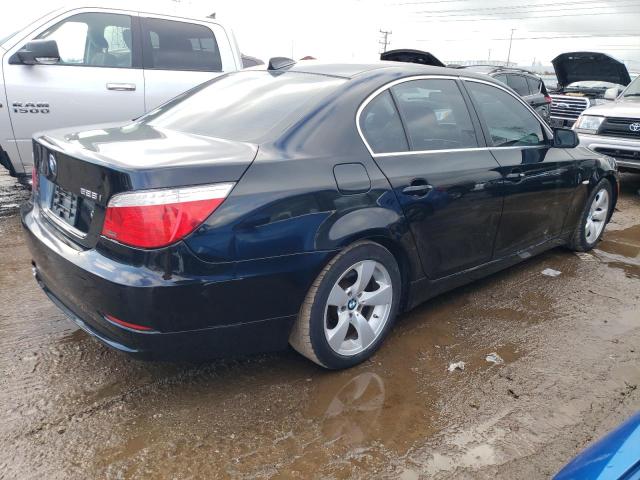 WBANU53568C116499 - 2008 BMW 528 I BLACK photo 3