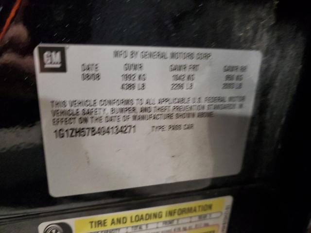 1G1ZH57B494134271 - 2009 CHEVROLET MALIBU 1LT Қара фото 12