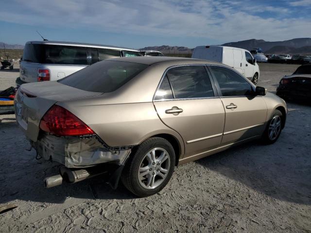 1HGCM56777A145397 - 2007 HONDA ACCORD EX GOLD photo 3