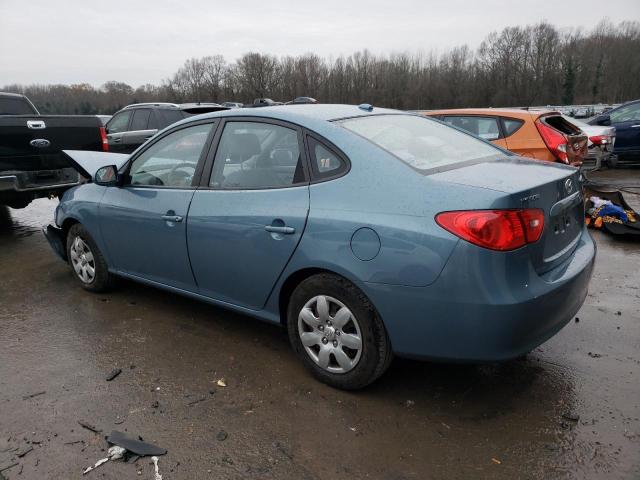 KMHDU46D47U128960 - 2007 HYUNDAI ELANTRA GLS BLUE photo 2