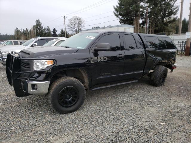 5TFUY5F13HX657174 - 2017 TOYOTA TUNDRA DOUBLE CAB SR/SR5 BLACK photo 1