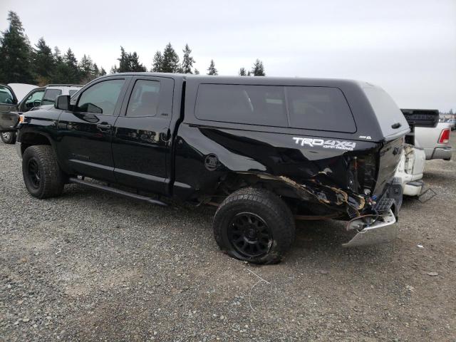 5TFUY5F13HX657174 - 2017 TOYOTA TUNDRA DOUBLE CAB SR/SR5 BLACK photo 2