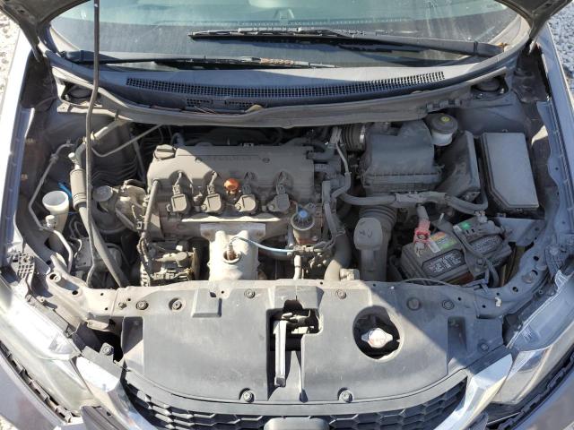 2HGFB2F59FH548944 - 2015 HONDA CIVIC LX GRAY photo 11