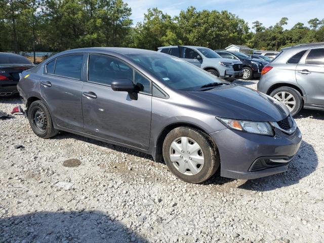 2HGFB2F59FH548944 - 2015 HONDA CIVIC LX GRAY photo 4