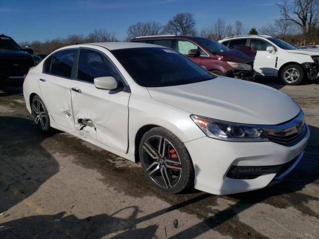 1HGCR2F51GA222778 - 2016 HONDA ACCORD SPORT WHITE photo 4