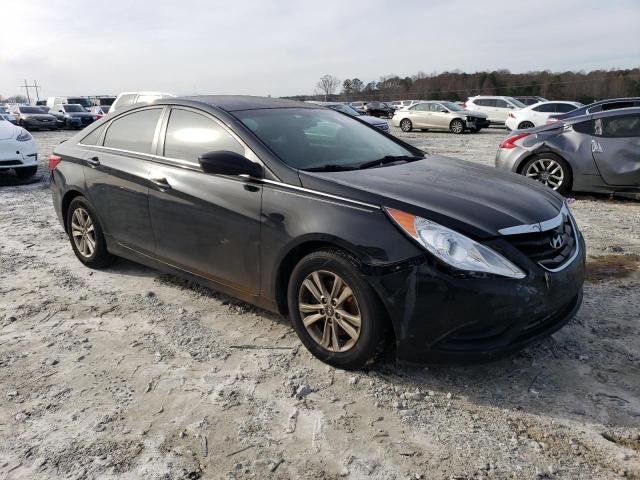 5NPEB4AC8DH635153 - 2013 HYUNDAI SONATA GLS BLACK photo 4