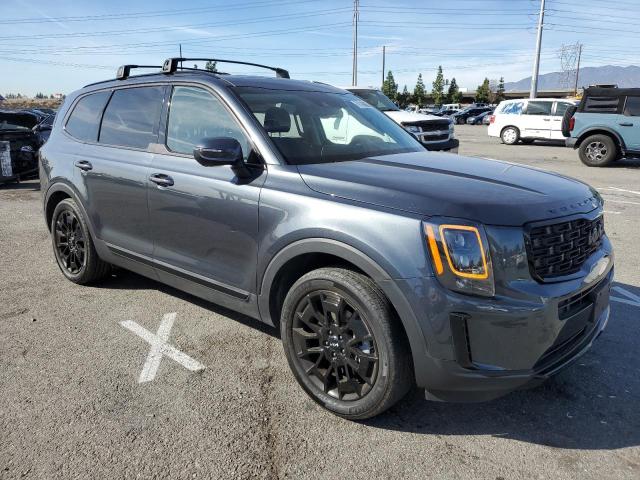 5XYP3DHC2NG249008 - 2022 KIA TELLURIDE EX GRAY photo 4