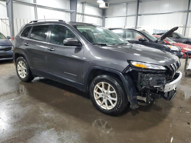 1C4PJMCB5HW621355 - 2017 JEEP CHEROKEE LATITUDE GRAY photo 4