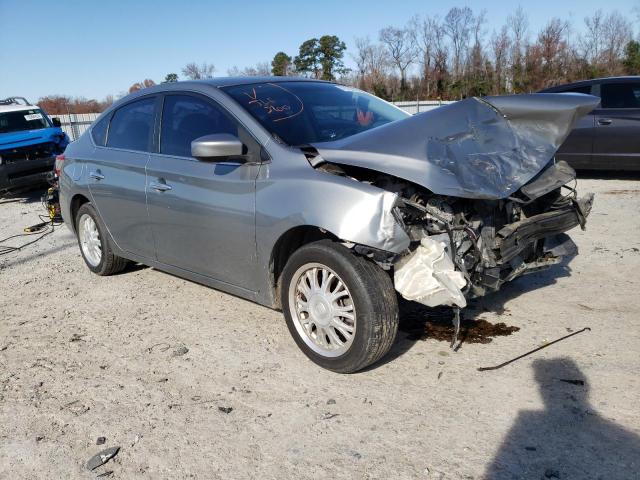 3N1AB7AP5EY220656 - 2014 NISSAN SENTRA S SILVER photo 4