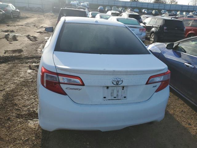 4T1BF1FK5CU562300 - 2012 TOYOTA CAMRY BASE WHITE photo 6