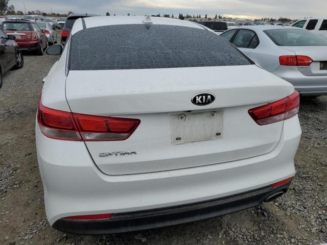 5XXGT4L3XGG002379 - 2016 KIA OPTIMA LX WHITE photo 6