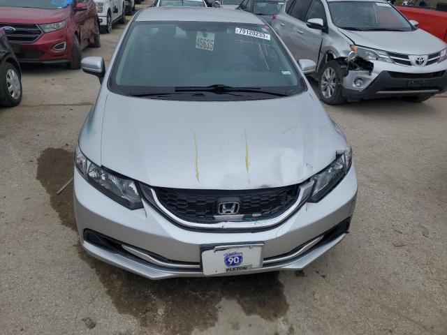 19XFB2F5XFE112436 - 2015 HONDA CIVIC LX WHITE photo 5