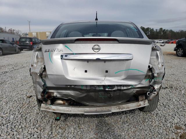 3N1AB6AP4CL734308 - 2012 NISSAN SENTRA 2.0 SILVER photo 6