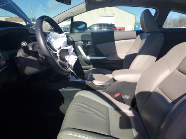 2HGFG3B07FH506516 - 2015 HONDA CIVIC EXL ლურჯი ფოტო 7