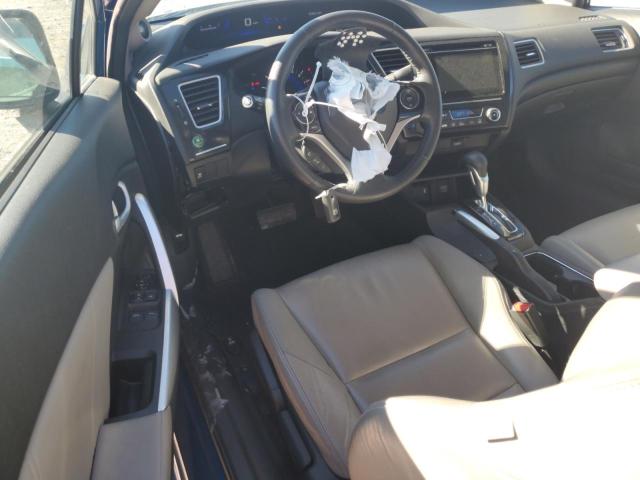 2HGFG3B07FH506516 - 2015 HONDA CIVIC EXL ლურჯი ფოტო 8