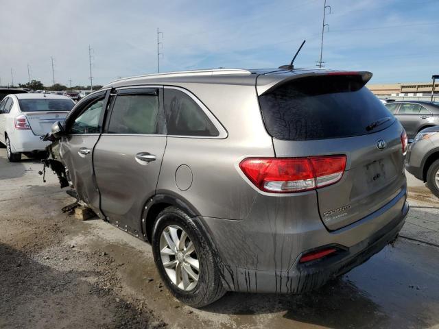 5XYPG4A59GG150544 - 2016 KIA SORENTO LX GRAY photo 2