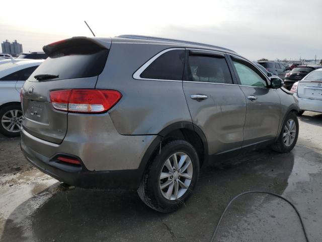 5XYPG4A59GG150544 - 2016 KIA SORENTO LX GRAY photo 3