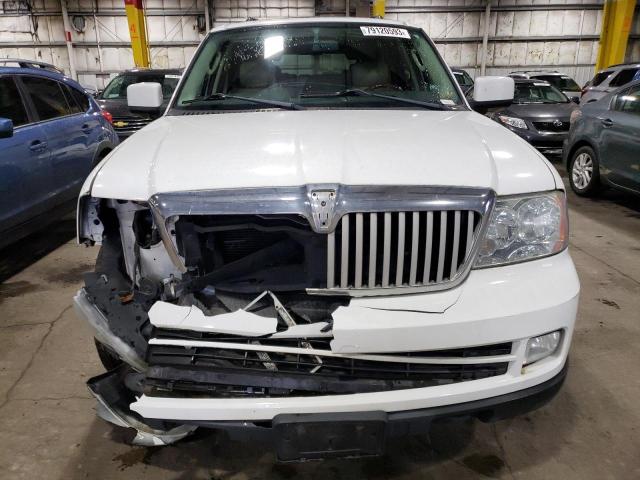 5LMFU28586LJ27587 - 2006 LINCOLN NAVIGATOR WHITE photo 5