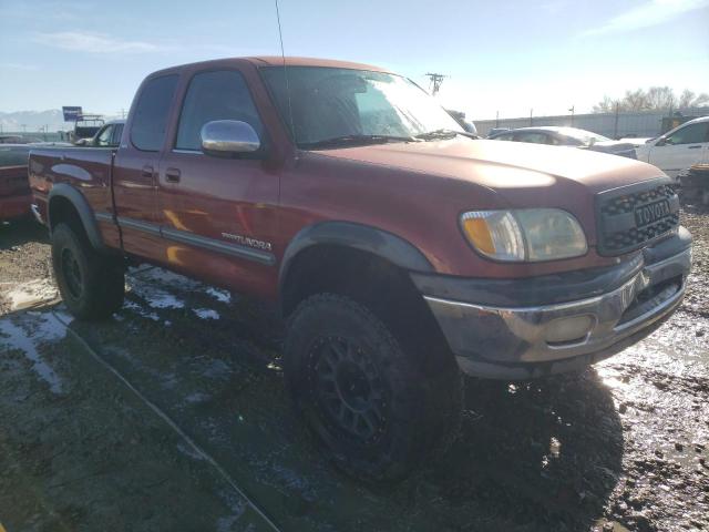 5TBBT44151S148629 - 2001 TOYOTA TUNDRA ACCESS CAB BURGUNDY photo 4