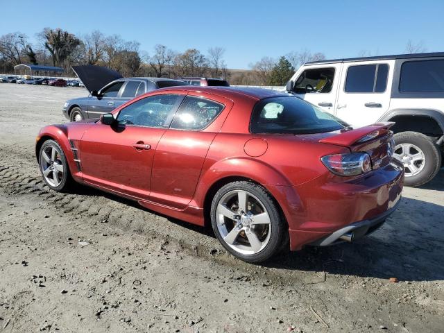 JM1FE173160204316 - 2006 MAZDA RX8 BURGUNDY photo 2