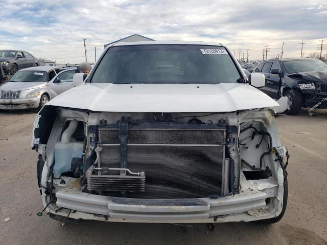 5FNYF4H57DB047333 - 2013 HONDA PILOT EXL WHITE photo 5