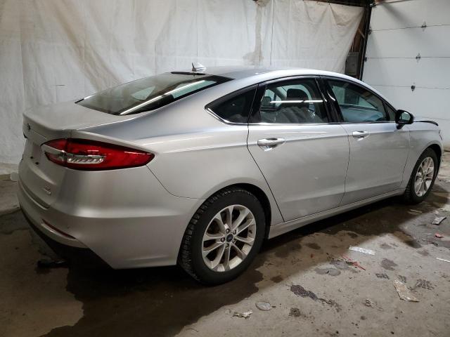 3FA6P0HD7KR228387 - 2019 FORD FUSION SE SILVER photo 3