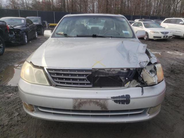 4T1BF28B23U335858 - 2003 TOYOTA AVALON XL SILVER photo 5