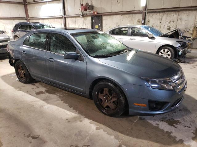 3FAHP0HA1BR266647 - 2011 FORD FUSION SE BLUE photo 4