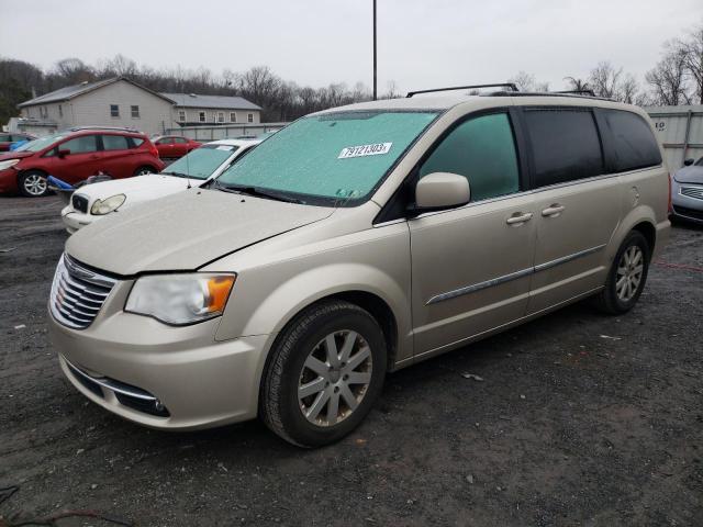 2C4RC1BG4ER438564 - 2014 CHRYSLER TOWN & COU TOURING GOLD photo 1