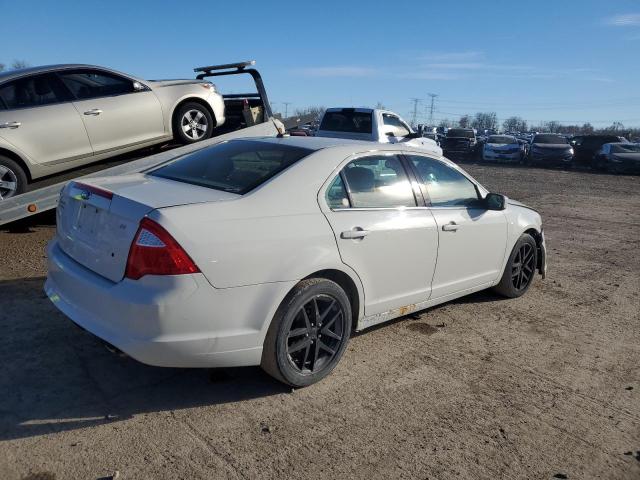 3FAHP0HA2BR255415 - 2011 FORD FUSION SE WHITE photo 3