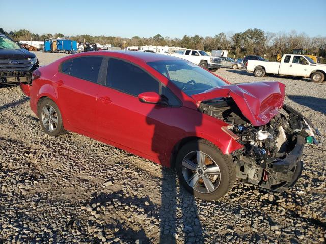 3KPFL4A71JE186788 - 2018 KIA FORTE LX BURGUNDY photo 4