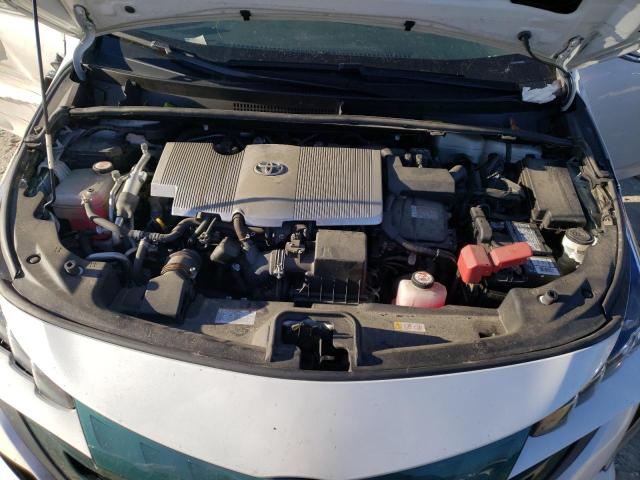 JTDKARFP4H3004139 - 2017 TOYOTA PRIUS PRIM თეთრი ფოტო 11