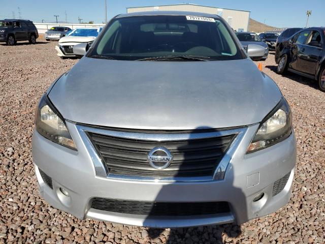 3N1AB7APXDL776134 - 2013 NISSAN SENTRA S SILVER photo 5