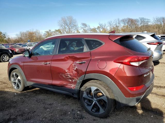 KM8J3CA27GU186230 - 2016 HYUNDAI TUCSON LIMITED MAROON photo 2