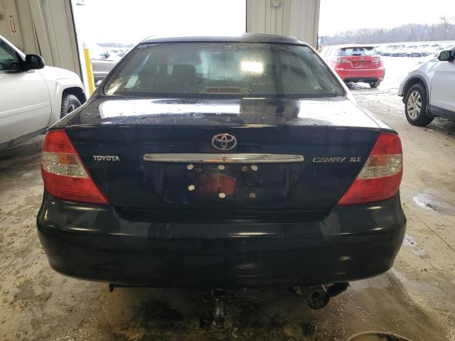 4T1BE32K43U135579 - 2003 TOYOTA CAMRY LE BLACK photo 6