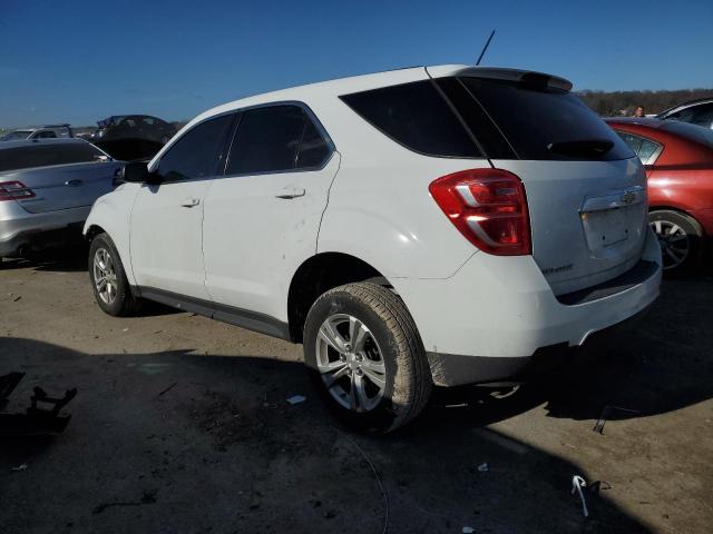 2GNALBEK5H1578927 - 2017 CHEVROLET EQUINOX LS WHITE photo 2