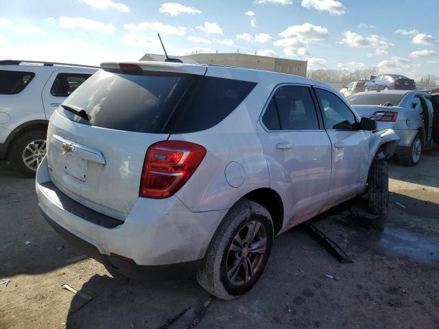 2GNALBEK5H1578927 - 2017 CHEVROLET EQUINOX LS WHITE photo 3