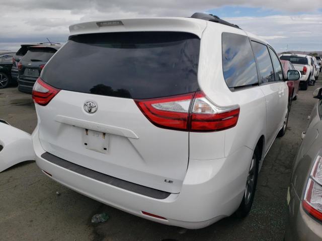 5TDKK3DC4FS682878 - 2015 TOYOTA SIENNA LE WHITE photo 3