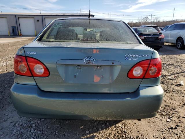 2T1BR30E65C457579 - 2005 TOYOTA COROLLA CE TURQUOISE photo 6