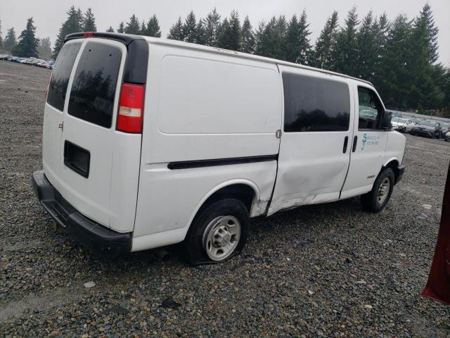 1GCHG35V161118873 - 2006 CHEVROLET EXPRESS G3 WHITE photo 3